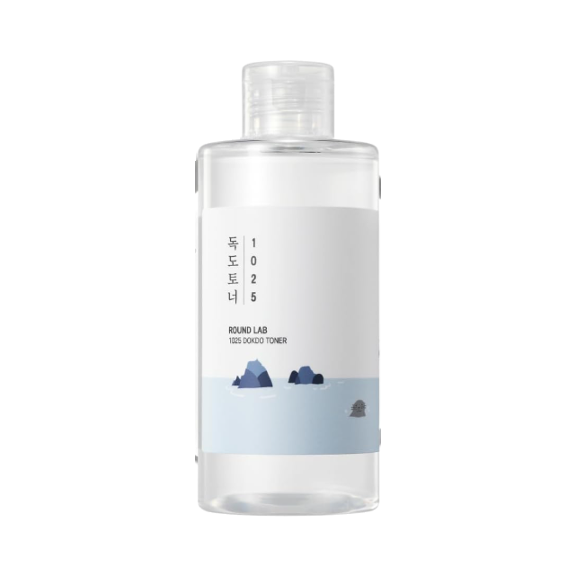Round Lab Dokdo Toner 1025 - Korean skincare toner for hydration and soothing, deep sea water formula